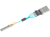 40G QSFP+ 转4x 10G SFP+ AOC